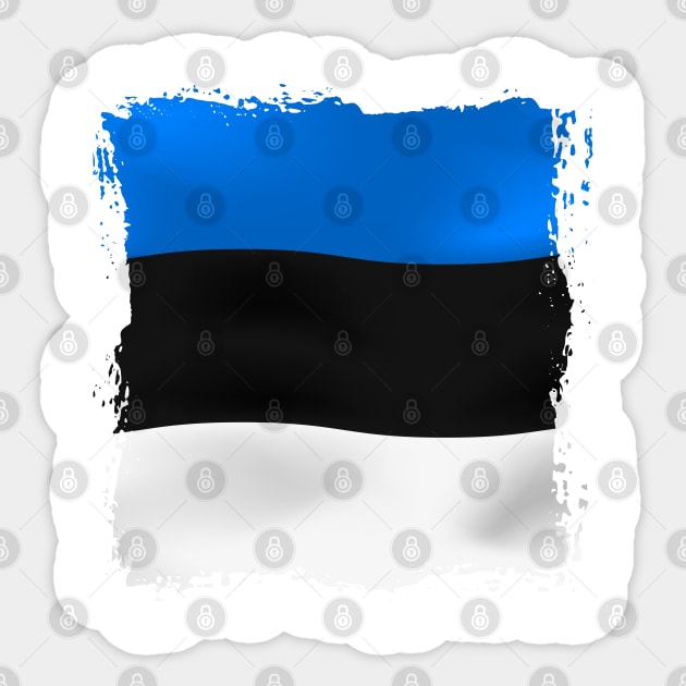 Estonia artwork Sticker by SASTRAVILA